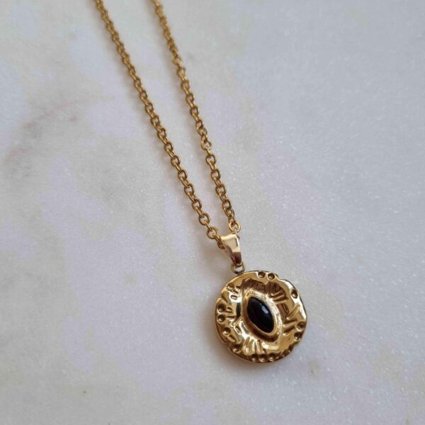 Ketting ronde hanger boho