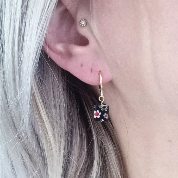 Oorbellen midnight garden